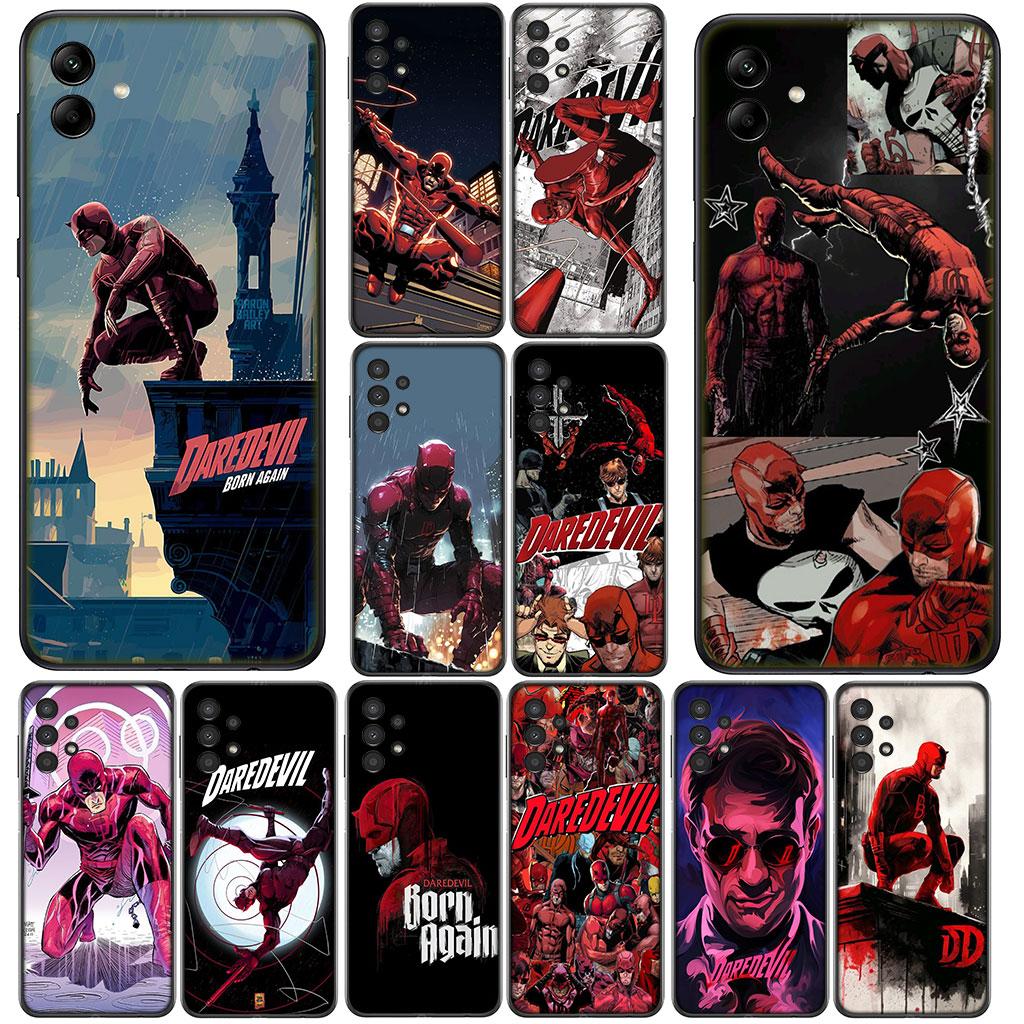 Phone Cover Poster Daredevil Marvel for Samsung Galaxy S22 S21 S20 Fe Ultra S9 Plus A13 A22 M21 M31 M55 M15 Soft Case
