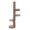 Parrot Hanging Platform Stand Toy Log Safety Durable Bird Platform Stand Toy for Entertainment