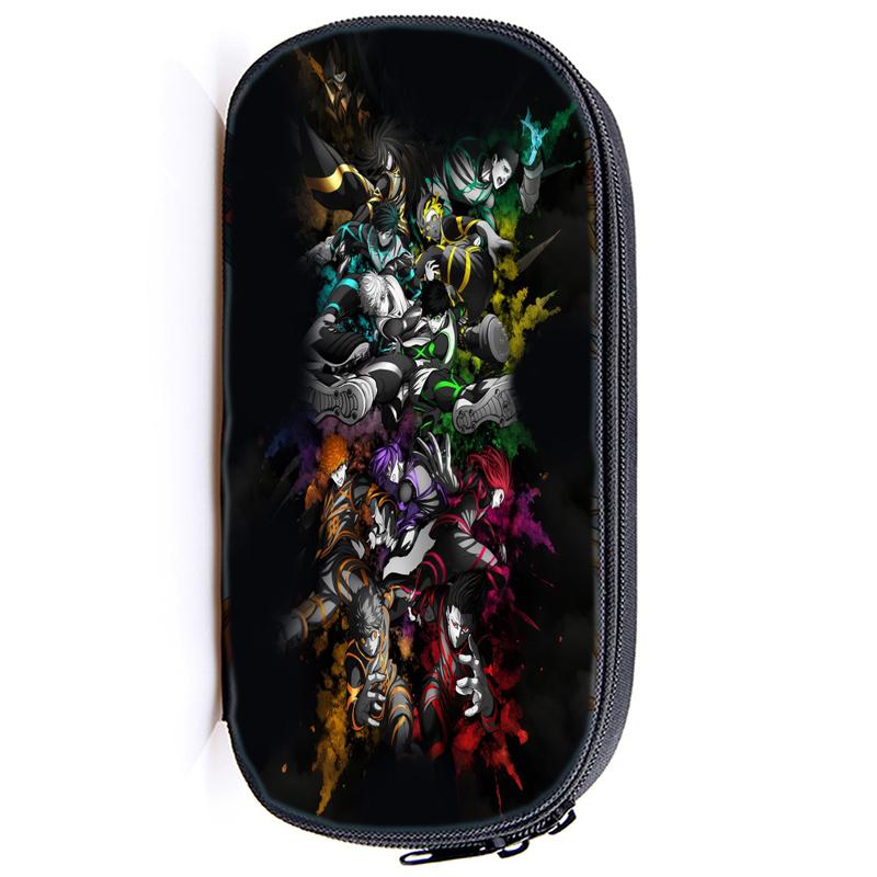 Blue Lock Kawaii Pencil Cases Isagi Yoichi Pencil Bag Nagi Seishiro Pouch Holder Box for Girls Office Student Stationery Organizer School Supplies