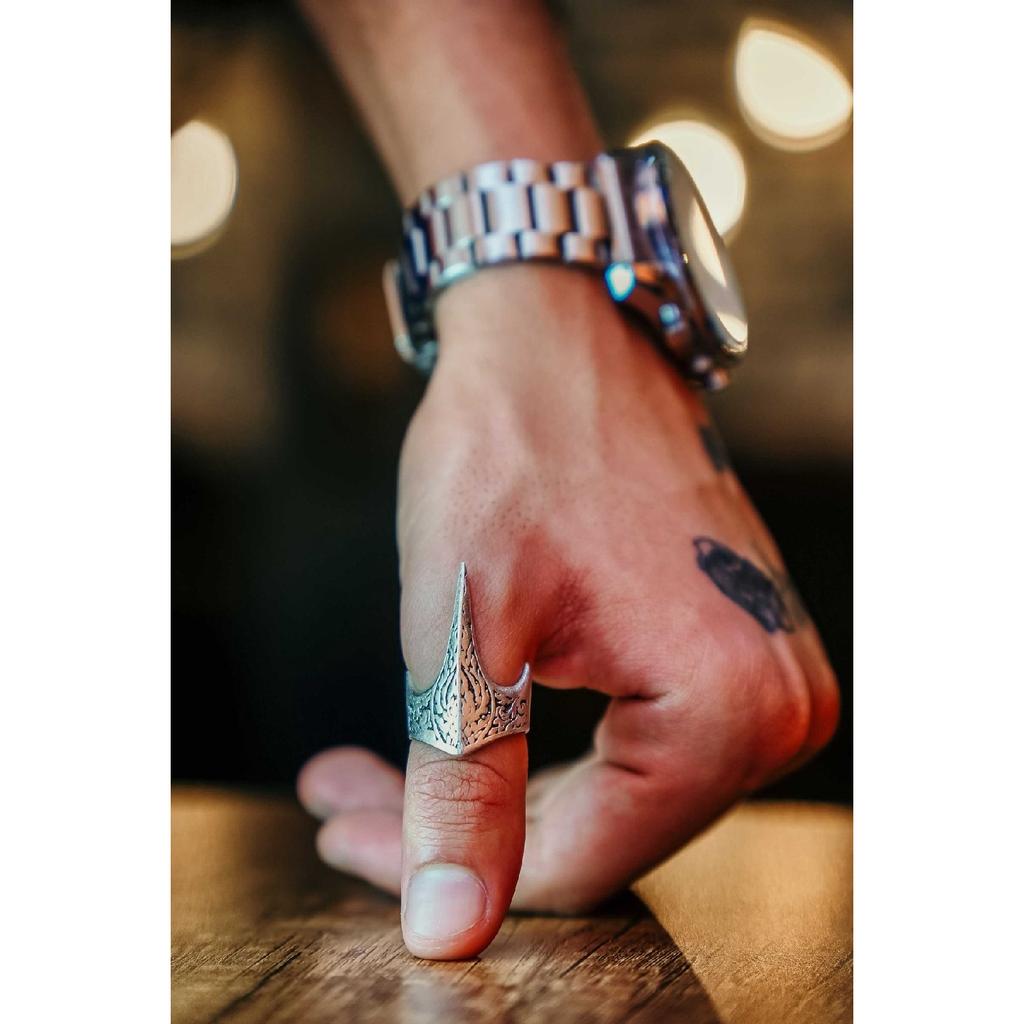 Кольцо Zihgir Archer Матовое черное кольцо