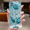 For Samsung A22 5G Case SM-A226B Clear Fashion Butterfly Flowers Soft Silicone Back Cover For Samsung Galaxy A22s 5G Phone Case