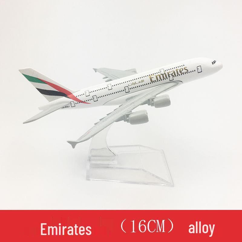 16 см, модель самолета из сплава, игрушка-модель: A320 Sichuan Airlines, China Southern Airlines A380, Air China Boeing B747