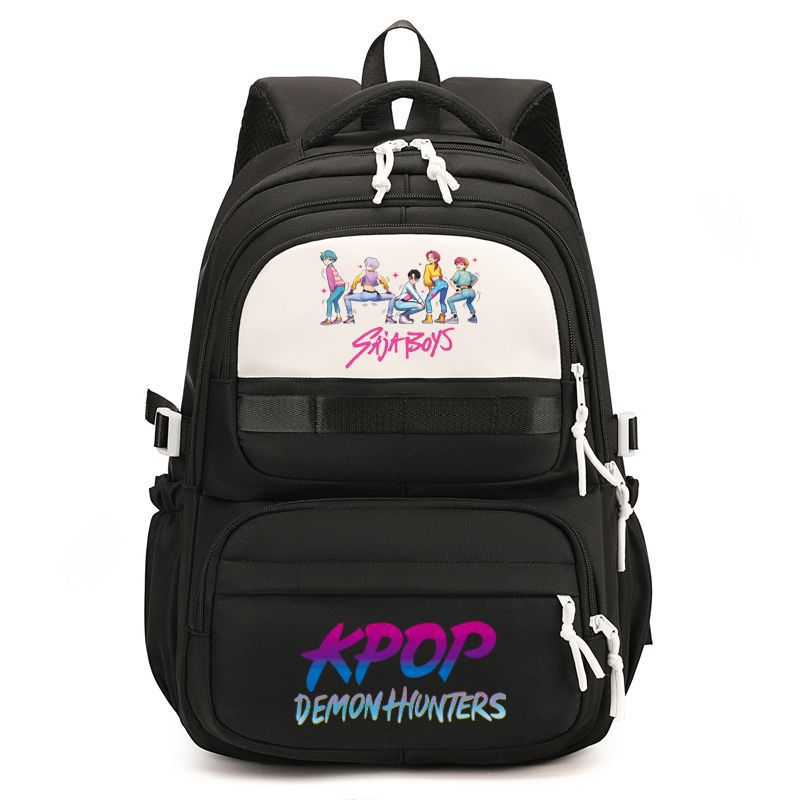 Kpop Охотник на ведьм Группа Школьная сумка Девочка Милый Рюкзак для начальной школы Средняя школа Легкий Большая вместимость Легкий