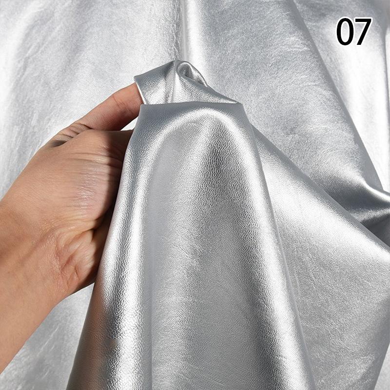 50*140m Matte Faux Leather Fabric Stretch Imitation Sheepskin Soft PU Fabric DIY Sewing Motorcycle Jacket Clothes Material