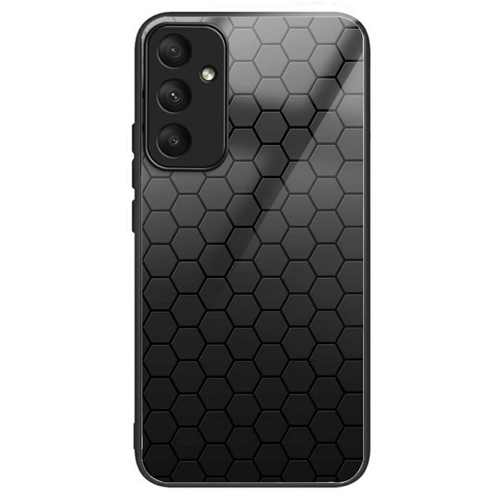 Чехол для Samsung Galaxy S25 Закаленное стекло ТПУ Ударопрочный Чехол для телефона Печать с рисунком