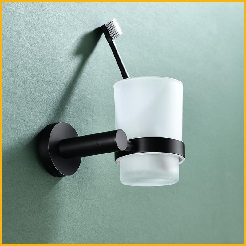 Матово-черная фурнитура для ванной комнаты из нержавеющей стали 304, держатель для полотенец, держатель для туалетной бумаги, держатель для жидкого мыла, вешалка для полотенец, туалетные принадлежности