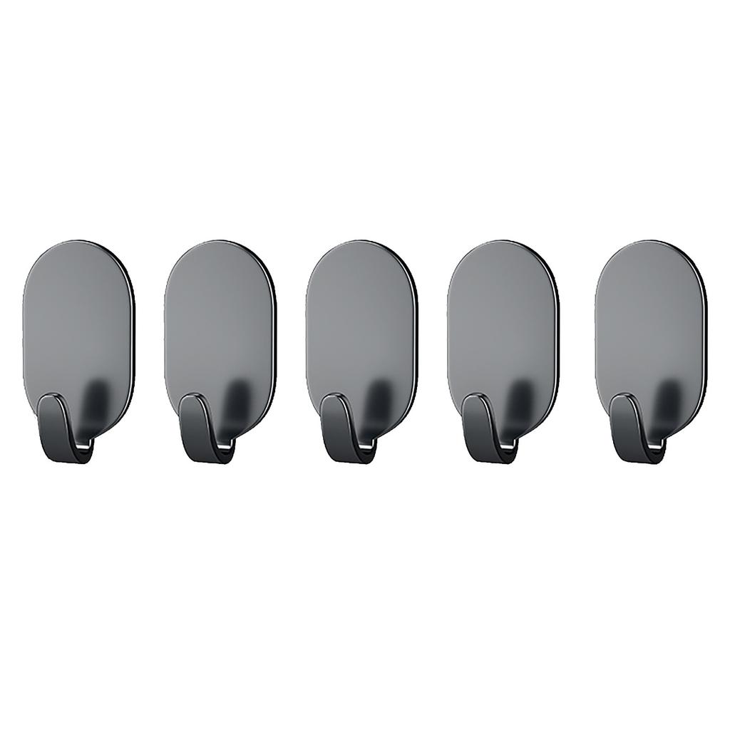 5 шт. Крючок прочный клейкий без перфорации для кухни, ванной комнаты, дверь на стену позади не оставляющего следов липкого крючка с подшипником из нержавеющей стали