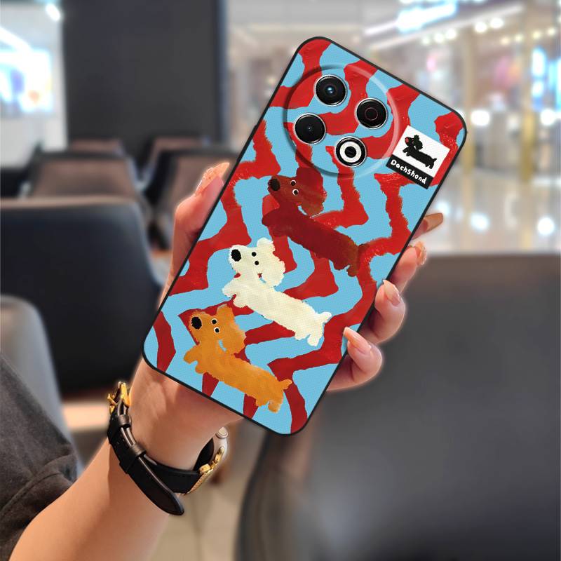 Защитный мягкий чехол для телефона Tecno Spark30 Pro 4G/KL7 TPU Задняя крышка Животные Прочный Противоударный Полная защита Милый