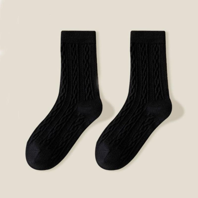 New Cool Women Fashion Vintag Cotton Long Thin Sock Female Spring Summer Autumn Lady Casual Girl Middle Tube Socks For Women