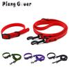 Multifunctional PVC Pet Collar Leashes Set Adjustable Waterproof Dog Collar Double Heads Leash Outdoor Walk Training Tow Rope