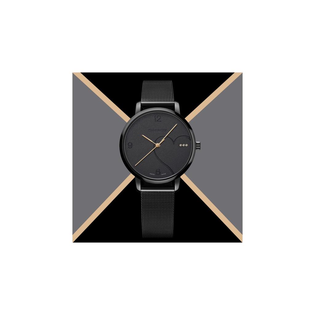 WENGER Metropolitan Donnissima Quartz Watch 01.1731.124 Swiss Made 10 ATM Water Resistant Gift Women's Wristwatch