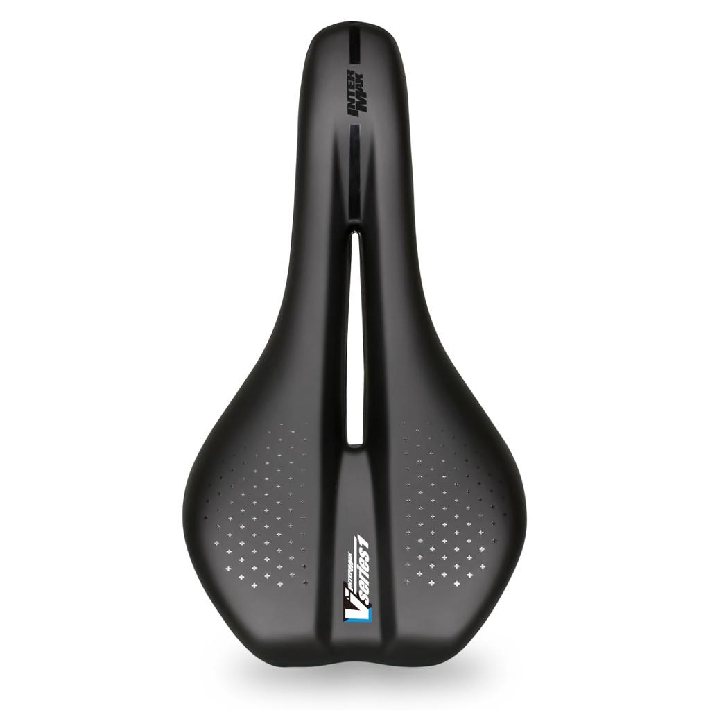 INTERMAX THE SADDLE V1 Bicycle for Road Cross and Customized for Relieving Butt Pain Saddle, Waterproof, Comfortable, Perforated, Bikes, Bikes, MTB,