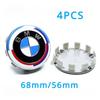 4X Для 50 лет Эмблемы 56 мм 68 мм Колпаки ступицы Колпак ступицы Колпаки дисков Для BMW