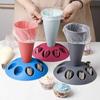 1 Set Piping Bag Holder Pastry Bag Stand with Nozzle Holder Cake Decorating Kit Baking Accessories for Home Kitchen