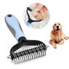 Pet Cat Hair Removal Comb Brush Dog Grooming Shedding Tools Puppy Hair Shedding Trimmer Pet Fur Trimming Dematting Deshedd Combs