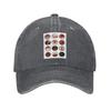 Twin Peaks Red Room Denim Fabric Cap Casual Baseball Caps Adjustable Hat Summer Unisex Baseball Hats