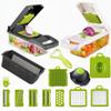 14 In 1 Multifunctional Vegetable Cutter Slicer With Basket Potato Chopper Carrot Grater Slicers Gadgets Kitchen Accessories