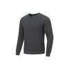Li Ning Fitness Series однотонный логотип круглый вырез пуловер толстовка мужская толстовка черный смешанный цвет AWDT433-1