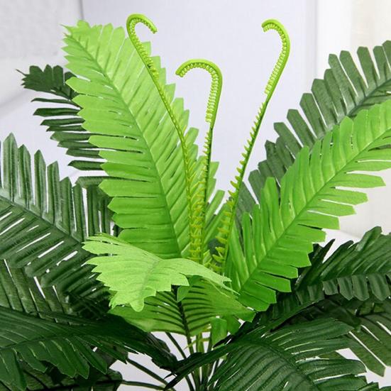 1Pc Artificial Foliage Plant Green Fern Office Home Garden Wedding Decoration