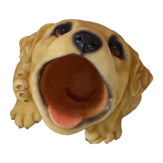 Милая подставка для ручек в виде щенка, смола, настольный органайзер для канцелярских товаров, мини-собачка, настольное украшение, креативный подарок для студентов, офис