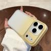 Прозрачный матовый чехол для телефона для iPhone 17 Air 13 12 13 14 15 16 17 Pro Max 16 15 14 Plus Прозрачная ультратонкая защитная крышка