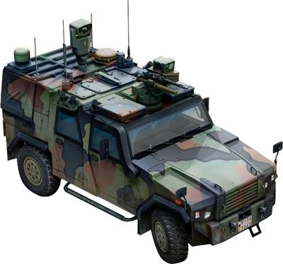 Das Werk немецкая легкая транспортная бронированная машина Eagle 4 бронированная машина 2013 2 в 1 пластиковая модель USCDW35039 1/35 EKT/FuPers