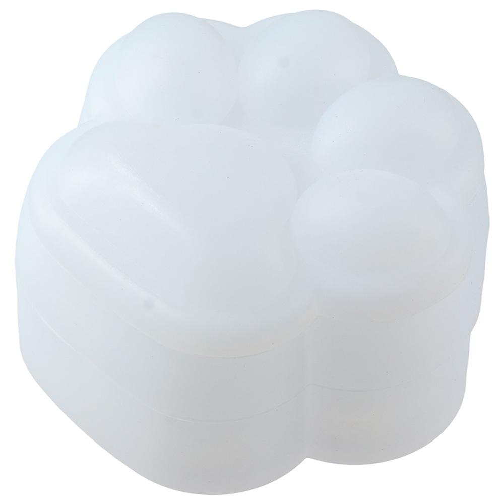 Silicone Cat Paw Shape Box Mold  Cat Claw Jar Mold with Lid Handmade Epoxy Mould  DIY