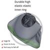 Netting Reflective Hat Brim Breathable Safety Helmet Sunshade Reflective Stripe Cap Cover  Travel