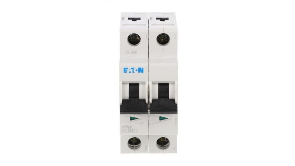 Circuit Breaker 2P D 3A 15Ka Ac Phase-D3/2 278773