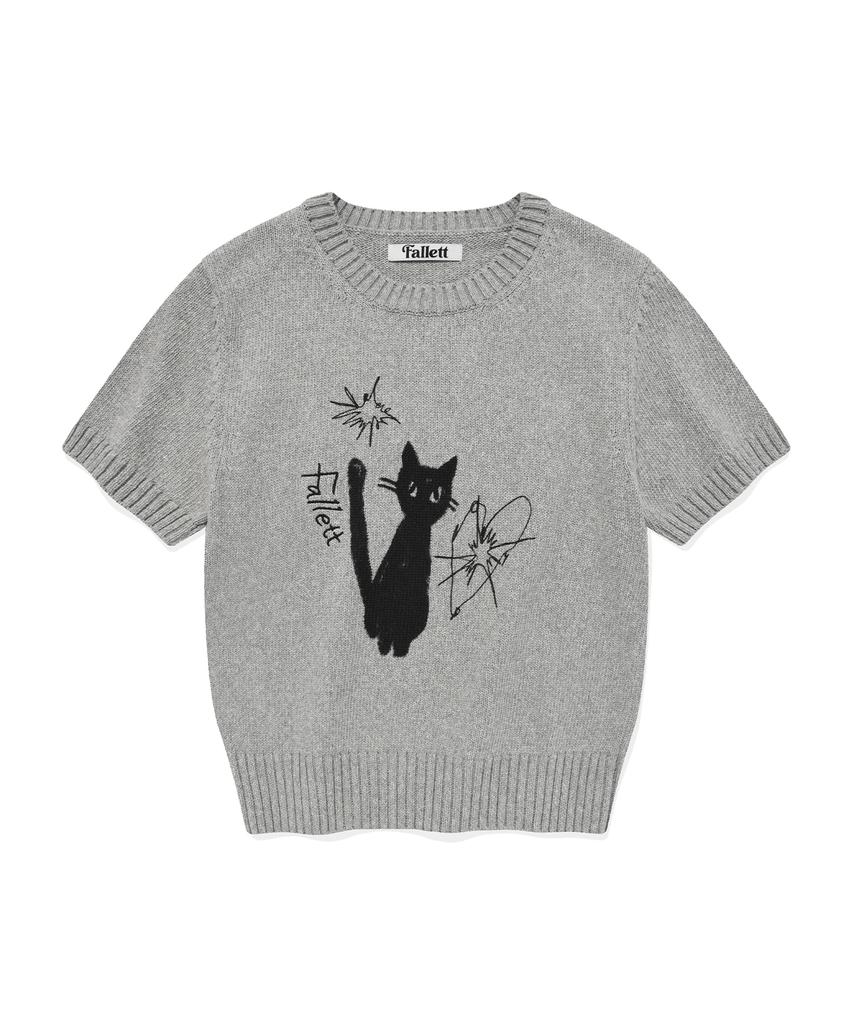 FALLETT Nero Summer Knit Light Gray