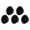 5pcs Beard Foam Bowl Portable Durable Glossy Surface Practical Soap Bowl for Home