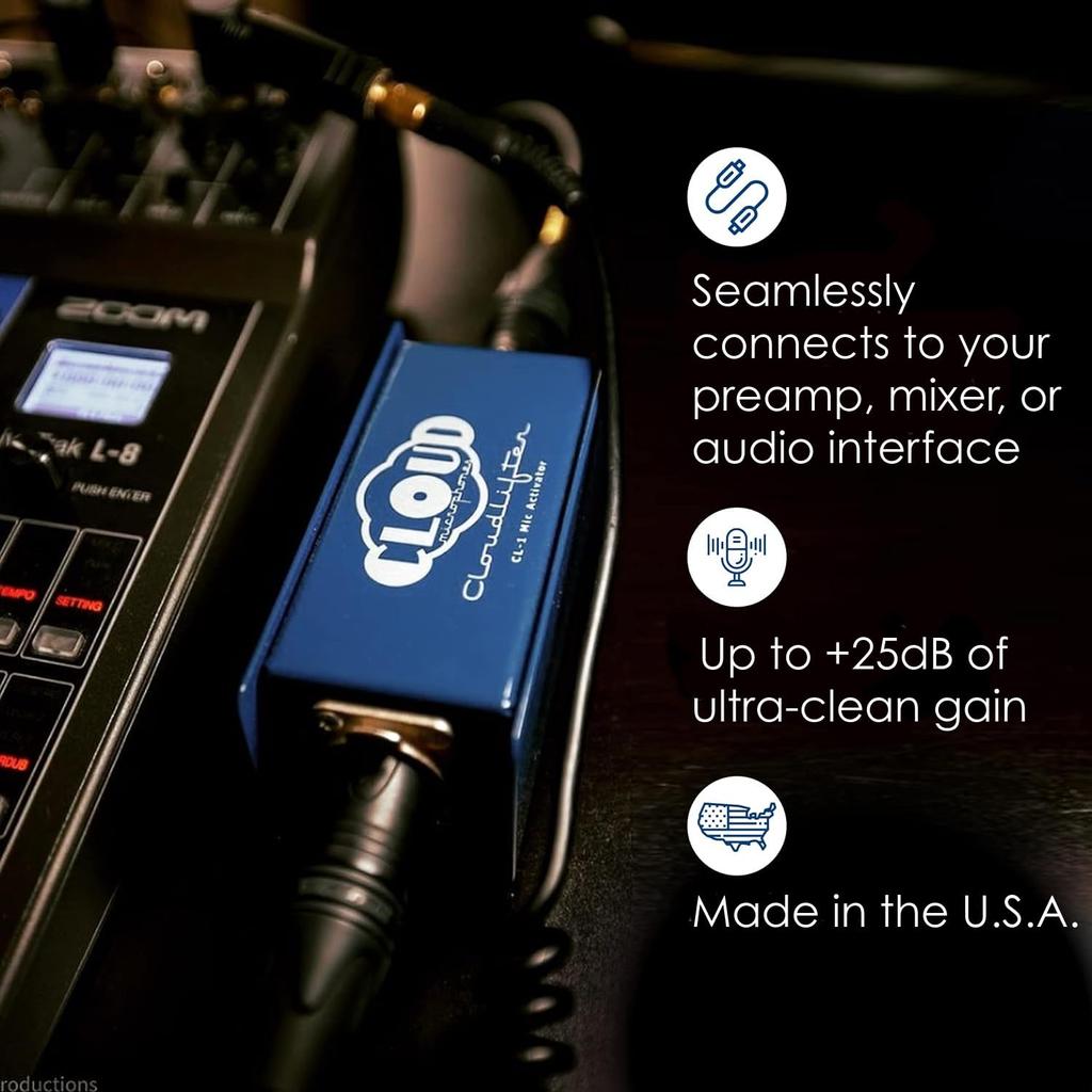 Облачные микрофоны Cloudlifter CL-1 от Cloud Microphones