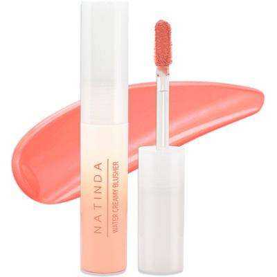 Кремовые румяна Natinda Water Creamy Blusher 1,8 г, нет. 3 Тонированный оранжевый поп, 1 шт.
