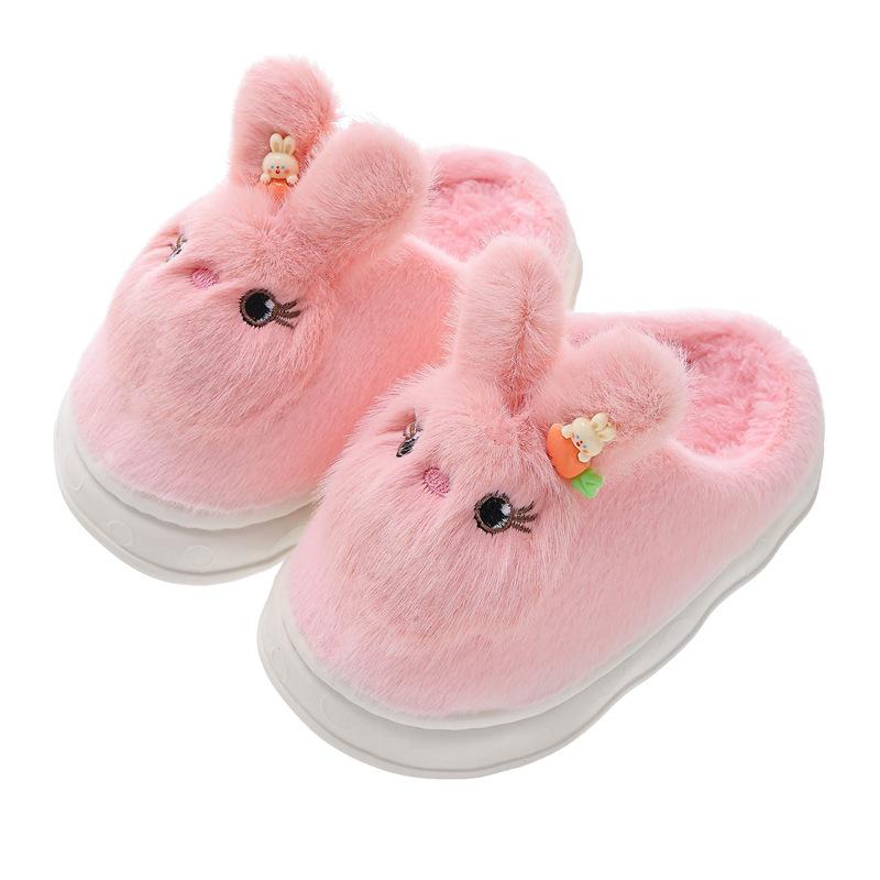 Pantuflas Детские хлопковые тапочки Зимние тапочки Мультяшные тапочки для девочек Домашняя обувь Теплая хлопковая обувь для мальчиков Детские тапочки Шлепанцы Zapatos Niña