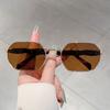 Винтажные модные солнцезащитные очки мужские Новые градиентные повседневные очки женские Дизайн люксового бренда Уличные декоративные солнцезащитные очки