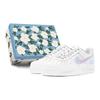 Nike Air Force 1 Нескользящие Нескользящие Низкие Кеды для Скейтборда GS Синий Белый DH2920-111(TeamS-S-BOX)
