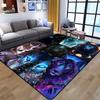 Best Selling Wolf Art Printed Carpet for Living Room Large Area Rug Soft Mat E-sports Chair Carpets Alfombra Gifts Dropshopping