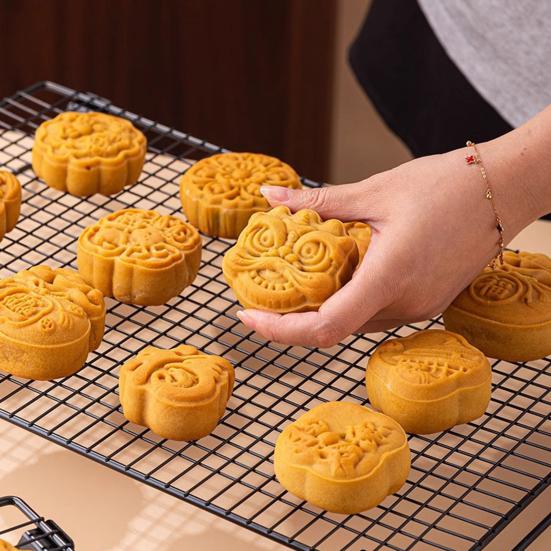 Охлаждающая стойка из углеродистой стали, складная полка для охлаждения, конструкция из штатива, полая решетка, охлаждающая стойка, универсальный инструмент для выпечки хлеба, печенья, лунного пирога