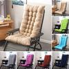 Recliner Chair Cushion with Ties Thick PP Cotton Chairs Pad for Garden Office Washable Sun Lounger Cushion