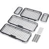 TRZX Stainless Steel RC Window Mesh Protective Net Mesh Window Cover for 1/10 Traxxas TRX-4 RC Crawler Car
