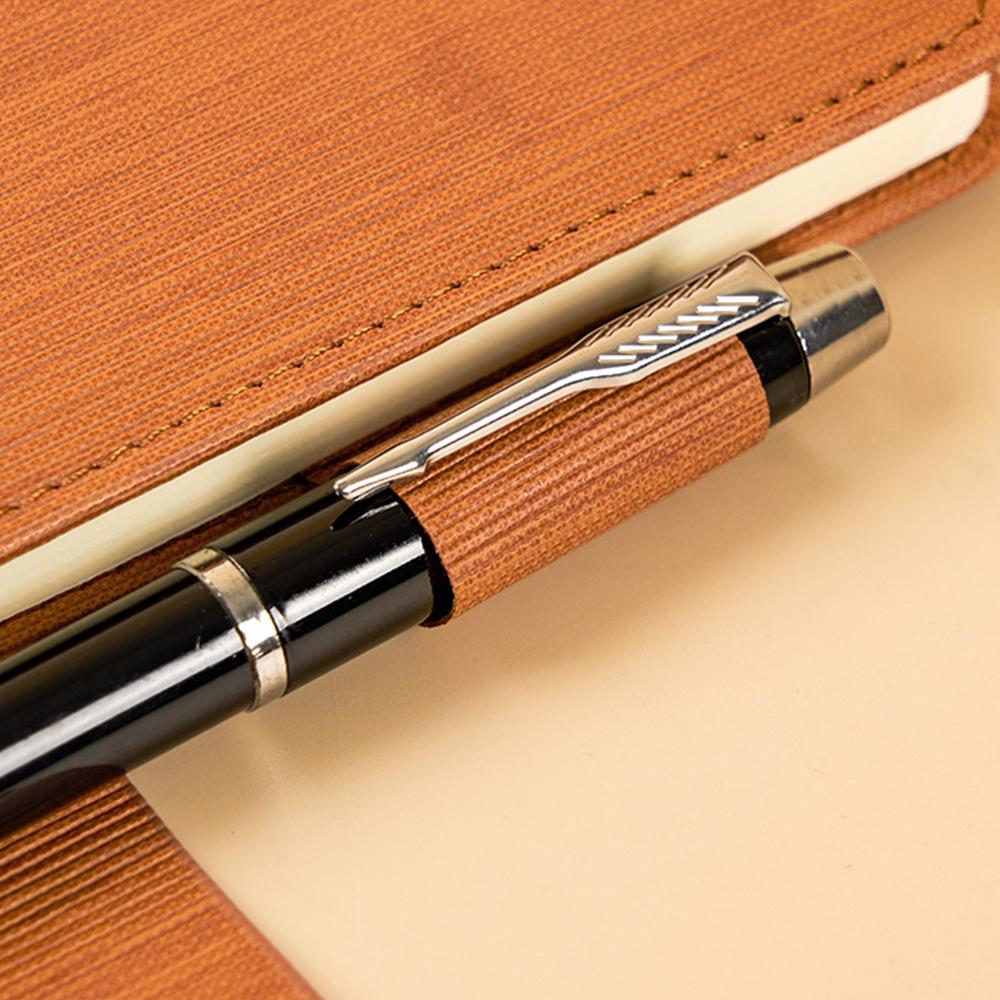 Деловой блокнот формата А5 с кожаной пряжкой, книга для записей рабочих встреч, предметная тетрадь для студентов, утолщенный дневник, книга с выдержками, внутренние страницы в линейку, дневник путешествий