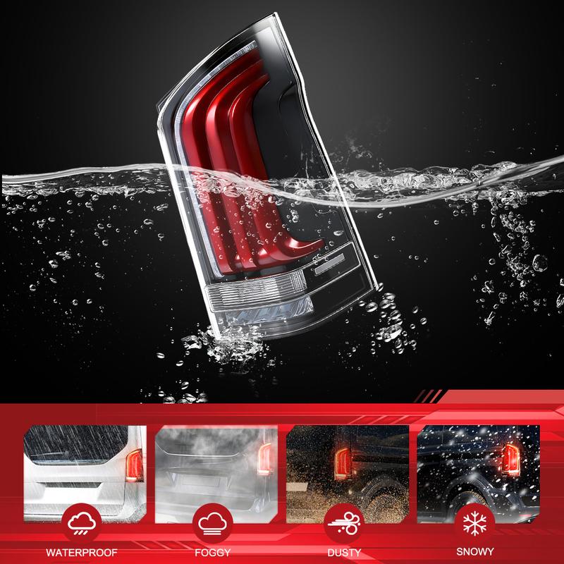 Tail Lamp Assembly For Benz Vito W447 2016-2024 Upgrade Rear Brake Taillight High Configure Dynamic Turn Signal Reversing Light