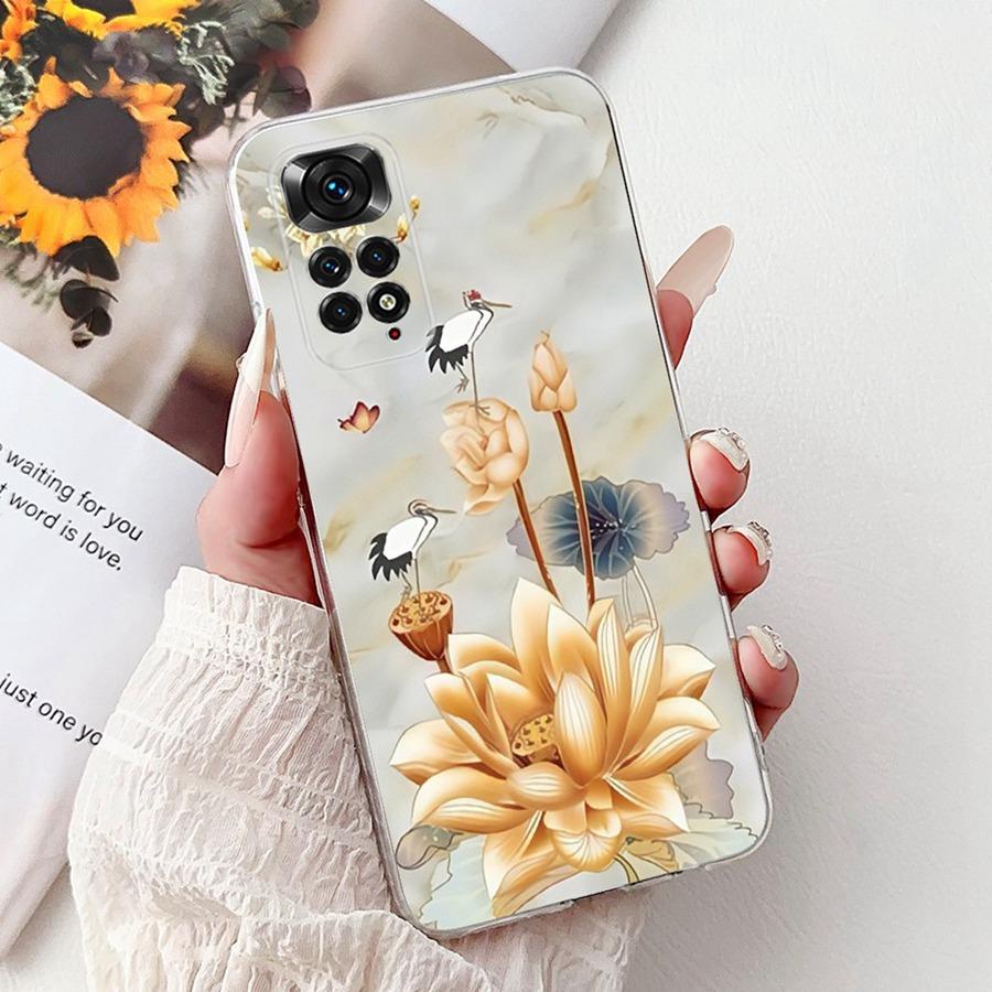 Чехол для телефона Xiaomi Redmi Note 11 Pro 11S 4G, роскошная окрашенная ТПУ крышка для Redmi Note11 4G Global, мягкий силиконовый Fundas Capa