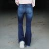 GMXIA Женские модные повседневные однотонные брюки с высокой талией и капри с принтом