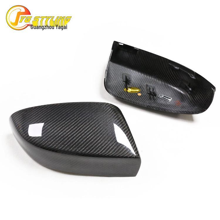 Exclusive Maserati Ghibli President Dry Carbon Fiber Rearview Mirror Cover