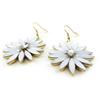 Les Trésors De Lily [N0208] - Дизайнерские серьги "Сисси" белые