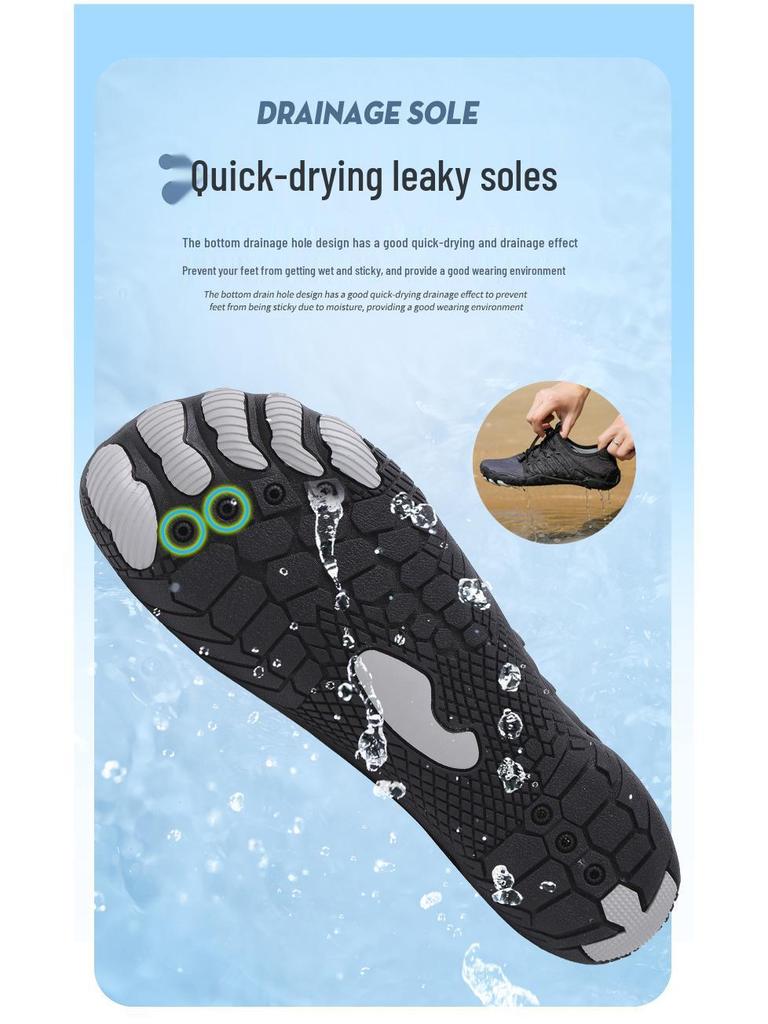 Cross-Border Outdoor Five-Finger Shoes: Perfect for Couples' Beach, Swimming, Hiking, and Fitness Adventures.