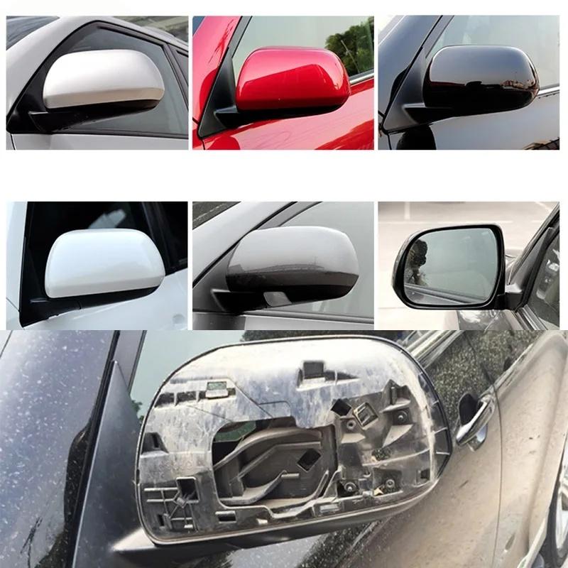 Protective Cover Door Mirror Shell For Toyota Highlander 2009-2014 Car Rearview Accessories Replace Pearl White Silver