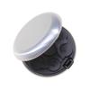 1PC Portable Round Compact Coin Dispenser Case Handheld Aluminum Change Coin Holder Organizer Round Aluminum Coin Holder