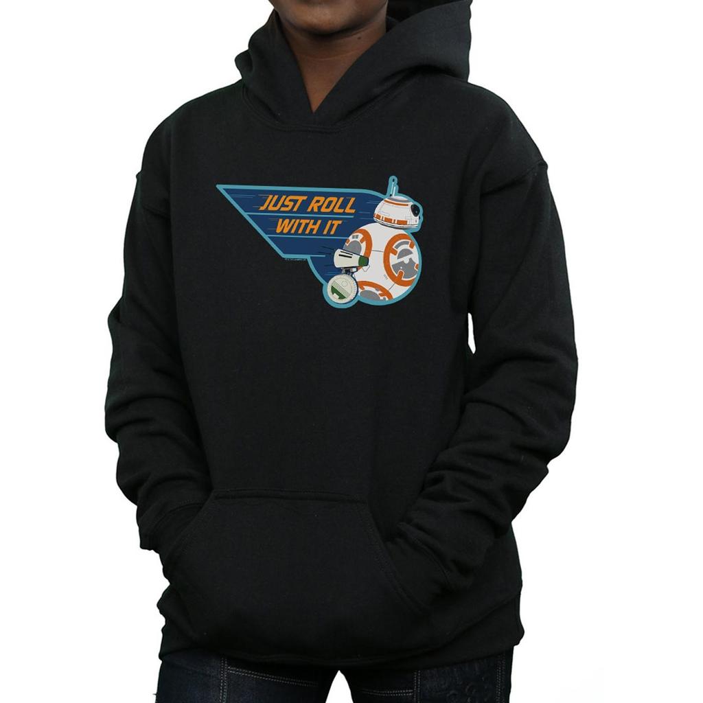 Star Wars: The Rise of Skywalker Толстовка для мальчиков DO и BB-8 Just Roll With It